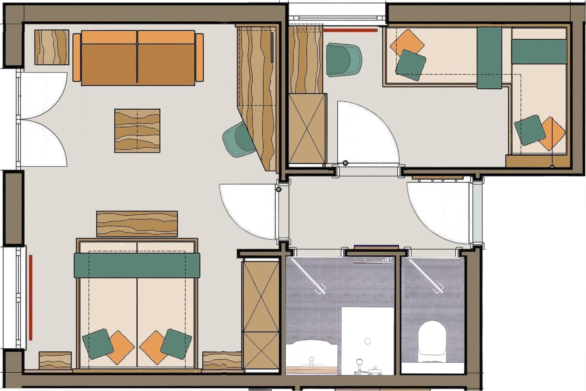Grundriss-Panoramasuite-Drautalblick
