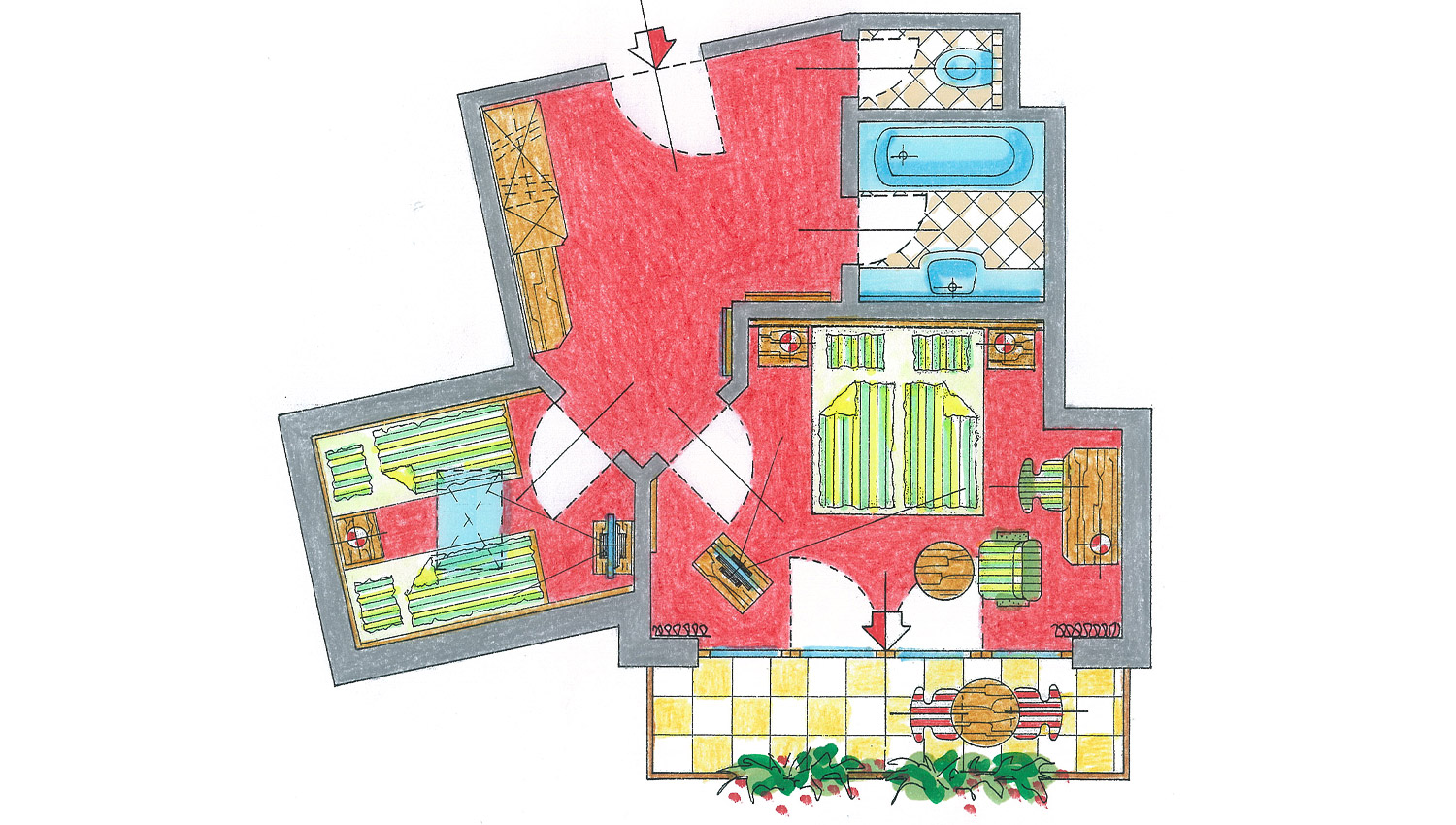 Panoramasuite-Kreuzeck-Grundriss-313