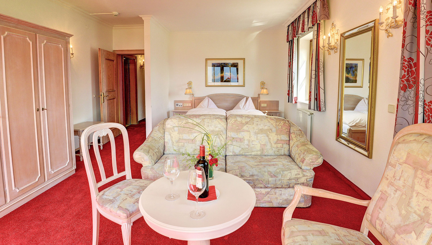 Panoramasuite Kreuzeck Wohnzimmer