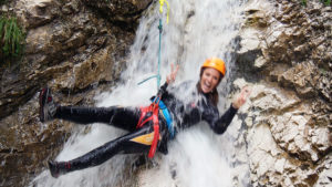Canyoning Abseilen Fun